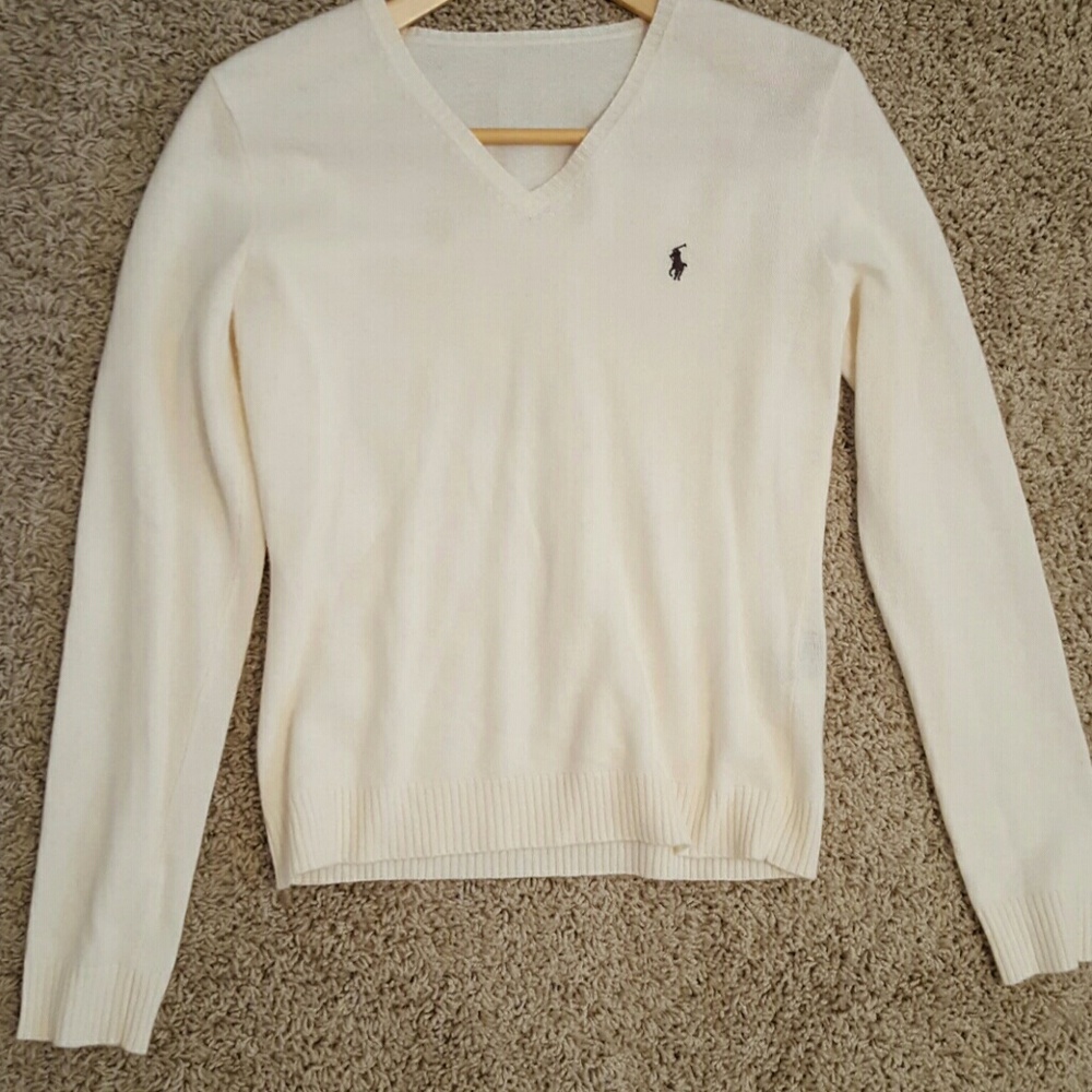 Polo V neck sweater